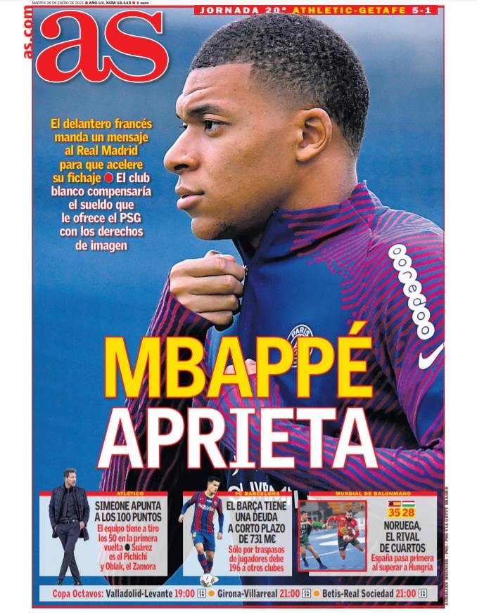 马卡：皇马将青训中卫巴尔德佩尼亚斯列入晋升一线队考察名单（马卡报：皇马已将青训中卫巴尔德佩尼亚斯纳入一线队晋升评估名单）